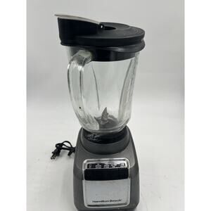 New Hamilton Beach Wave Action Blender Red 700 Watt Peak Power 48 Oz Glass Jar